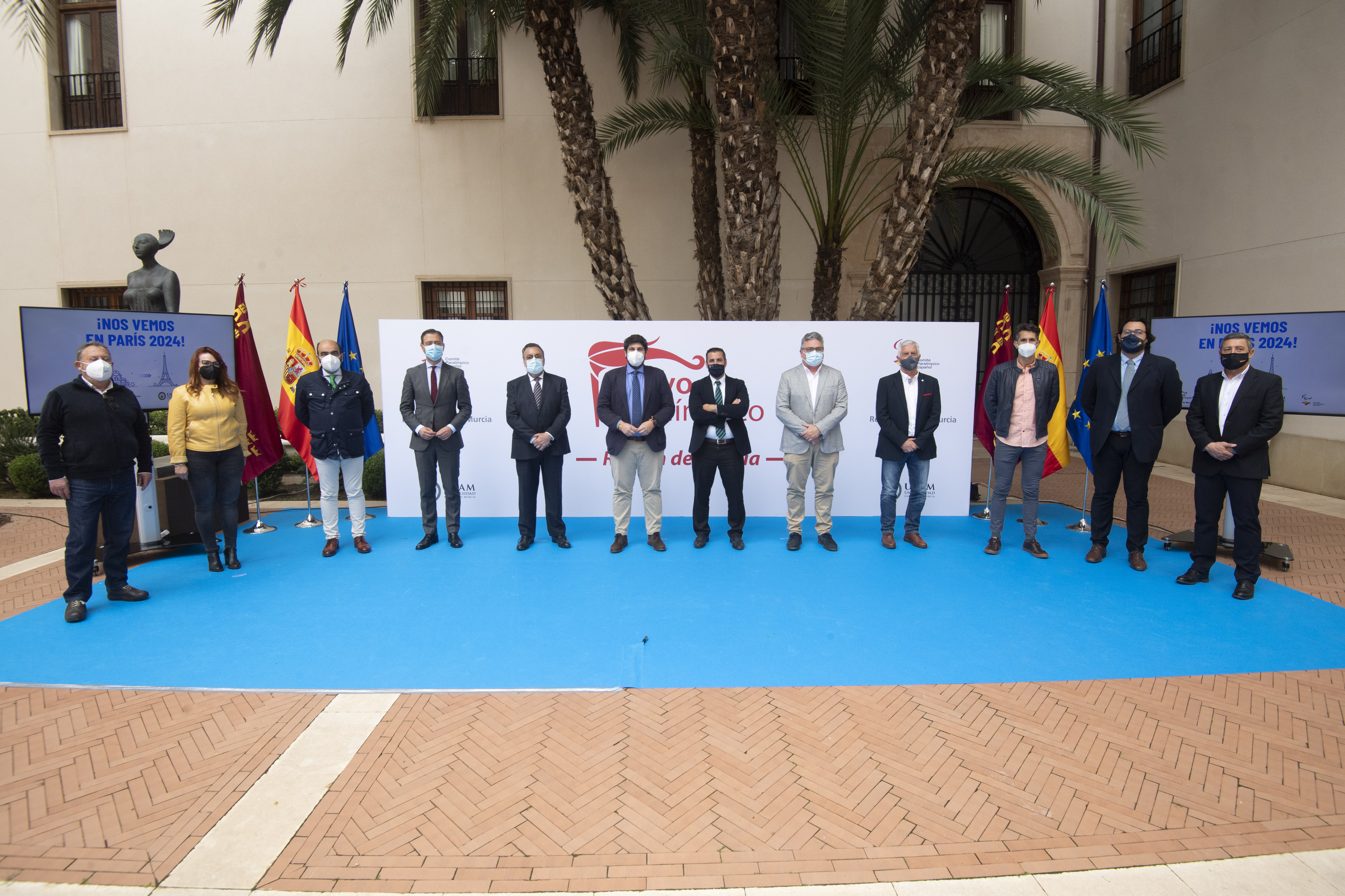 Presentación de Relevo Paralímpico Murcia
