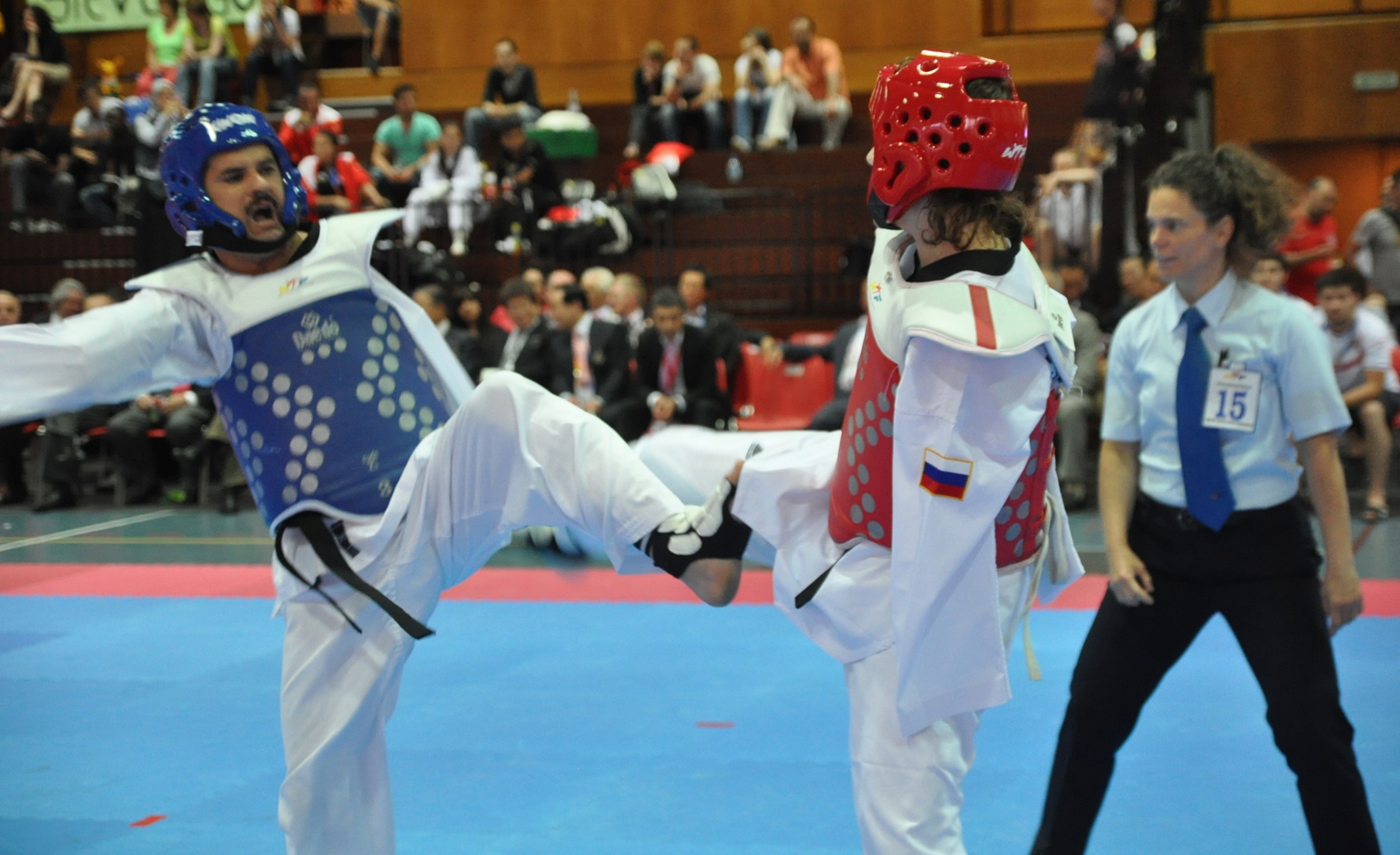 Competición de taekwondo
