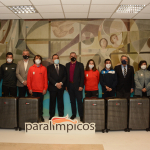 Presentación de la expedición paralímpica para Pekín 2022