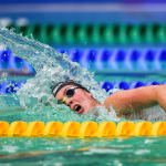 Eva Coronado, durante una prueba del Europeo de Dublín 2018