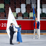 Traspaso de la bandera olímpica