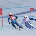 Imagen de Jon Santacana y Miguel Galindo ganan la medalla de plata en la prueba supercombinada de los Juegos Paralímpicos de Pyeongchang 2018.