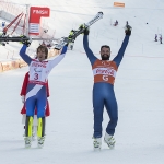 Imagen de Jon Santacana y Miguel Galindo ganan la medalla de plata en la prueba supercombinada de los Juegos Paralímpicos de Pyeongchang 2018.