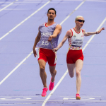 Melani Berges en la semifinal mujeres 100M - T12