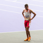 Yassine Ouhdadi El Ataby en la final de hombres 1500M T-13