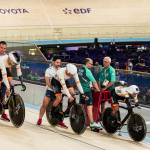 El equipo español de ciclismo velocidad gana la plata