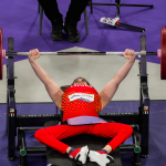 Loida Zabala Oller en la final de mujeres -50 KG 