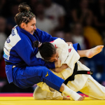 María Manzanero en los octavos de final mujeres -57 KG J1