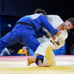 Sergio Ibáñez en los octavos de final hombres - 73 KG J2