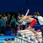 El equipo español de natación participa en una última final