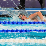 Eva Coronado en la prueba de 200m estilo libre