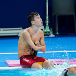 Jian Wang logró un diploma paralímpico
