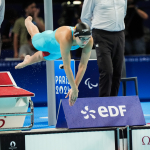 María Delgado Nadal en las series mujeres 100M estilo libre - S12