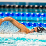 Marian Polo en las series mujeres 200M estilo individual - SM13