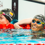 Teresa Perales en las series de mujeres 100M estilo libre - S3