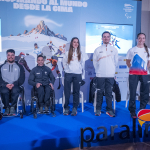 Foto del Equipo con la Equipación para Milán Cortina