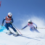 Imagen de Jon Santacana y Miguel Galindo, cuartos en la prueba de supergigante de los Juegos Paralímpicos de Pyeongchang 2018.