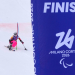Audrey Pascual en el slalom de la combinada JJPP Milano Cortina 2026