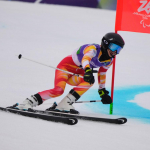 Alejandra Requesens y Victoria Ibáñez 1ª manga slalom gigante Milán Cortina 2026