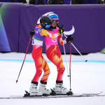 Alejandra Requesens y Victoria Ibáñez 1ª manga slalom gigante Milán Cortina 2026