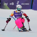 Audrey Pascual 1ª manga del slalom Milán Cortina 2026