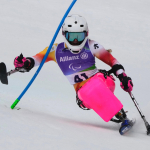 Audrey Pascual 1ª manga del slalom Milán Cortina 2026