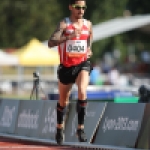 Gustavo Nieves logró la medalla de bronce en los 10.000 metros (clase T12) en el Mundial de Lyon 2013.