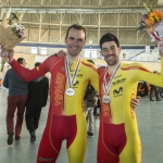 Ignacio Ávila y Joan Font, Plata en el Mundial de Ciclismo en Pista Montichiari 2016.