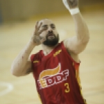 Bernabé Costas, durante una concentración y entrenamiento con la selección española de baloncesto en silla.