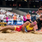 Martín Parejo participa en salto de longitud en el Campeonato del Mundo de Atletismo Paralímpico de Londres.