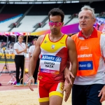 Martín Parejo participa en salto de longitud en el Campeonato del Mundo de Atletismo Paralímpico de Londres.