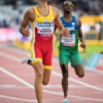 Joan Munar consigue la medalla de plata en 200 metros T12 en el Campeonato del Mundo de Atletismo Paralímpico Londres 2017.