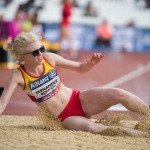 Sara Fernández finalizó sexta en salto de longitud T12 en el Campeonato del Mundo de Atletismo Paralímpico Londres 2017.