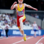 Iván Cano finalizó en el quinto puesto en salto de longitud T13 en el Mundial de Atletismo Paralímpico Londres 2017.