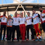Medallistas españoles Mundial de Atletismo Paralímpico Londres 2017: Joan Munar, Deliber Rodríguez, Sara Andrés, Héctor Cabrera, Sara Martínez, Gerard Descarrega, Marcos Blanquiño y Kim López.
