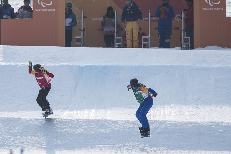 Astrid Fina en la lucha por el bronce