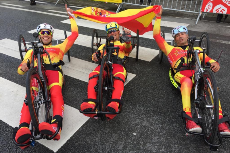 El relevo español de handbikes