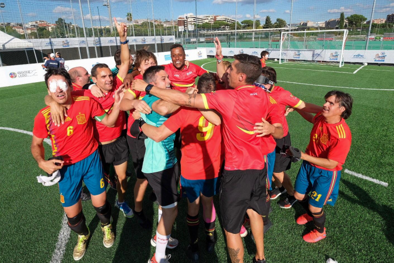 España celebra la victoria