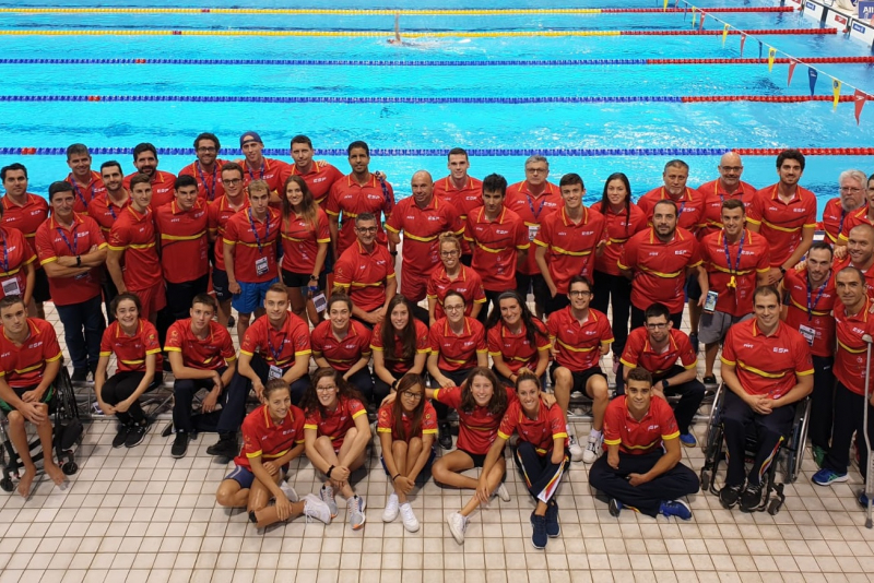 La delegación española en Londres