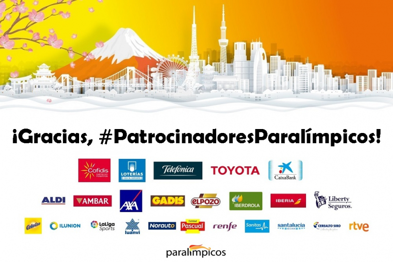 #PatrocinadoresParalímpicos
