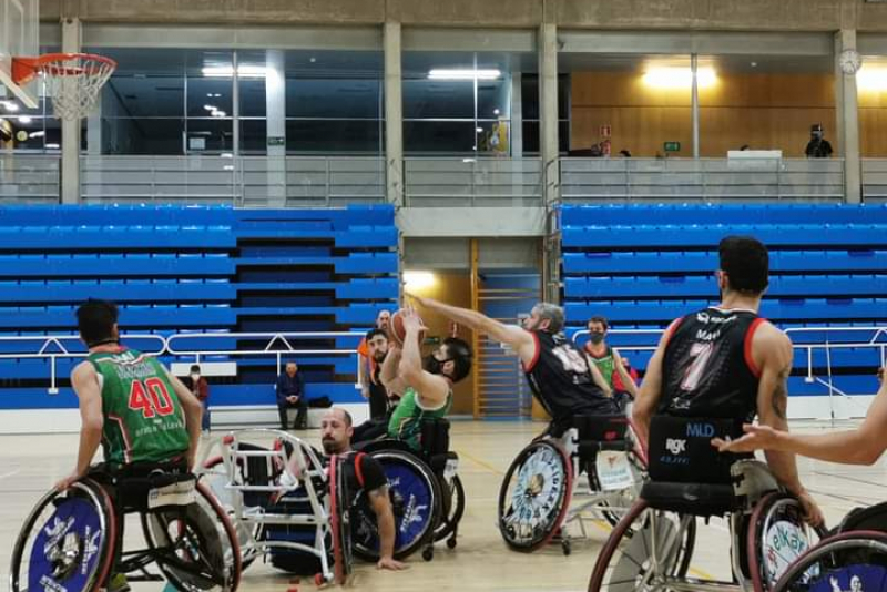 Momento del derbi vasco