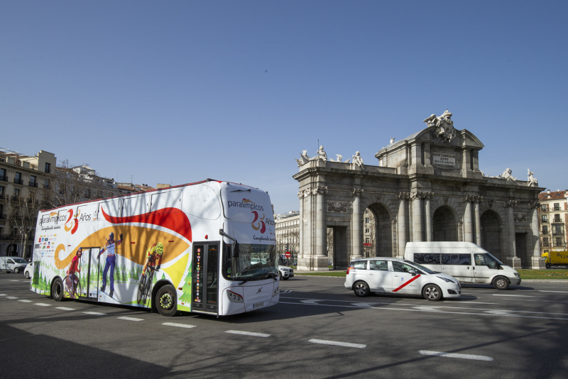 El Bus Paralímpicos 25 Años