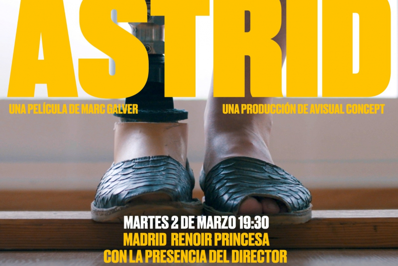 Cartel estreno 'Astrid' en cines