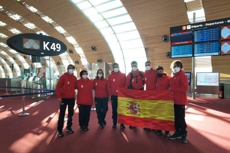 El Equipo Paralímpico viaja a los Juegos de Pekín siguiendo exhaustivas medidas anti Covid para garantizar la seguridad de los deportistas