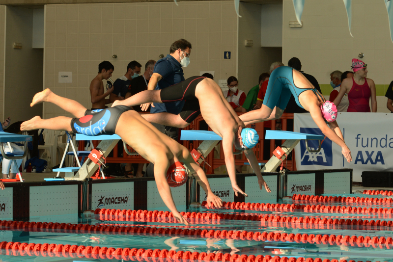 Imagen de un campeonato de natación