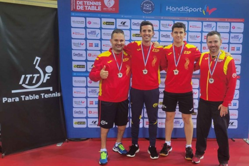 Los cuatro medallistas españoles