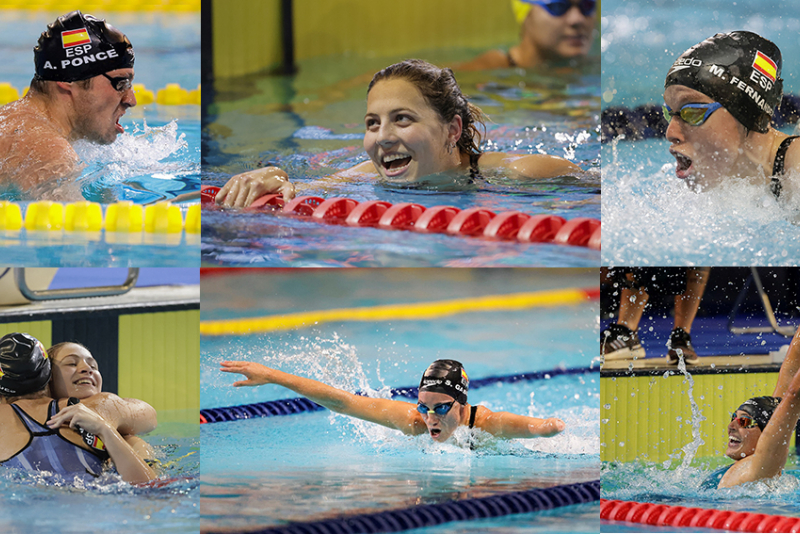 Imágenes de Toni Ponce, Nuria Marqués, Marta Fernández, Anastasiya Dmytriv, Sarai Gascón y Michelle Alonso, 