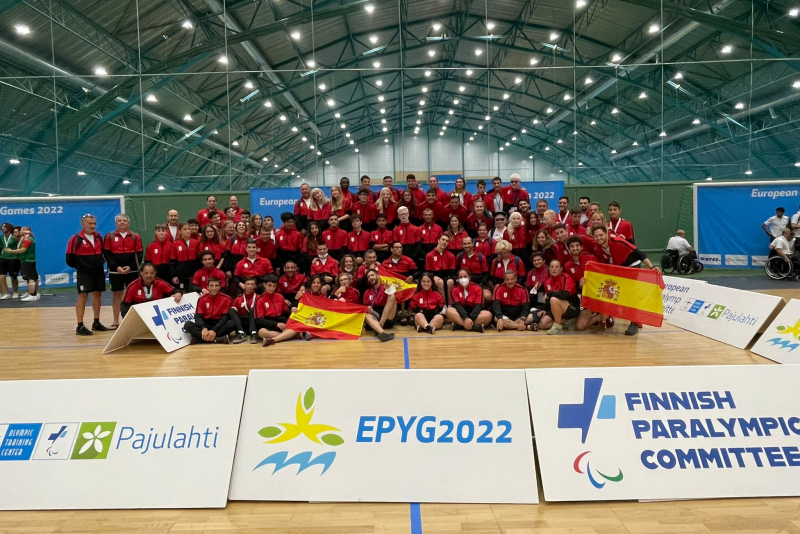 Equipo Español de los Juegos Europeos de la Juventud de deporte paralímpico