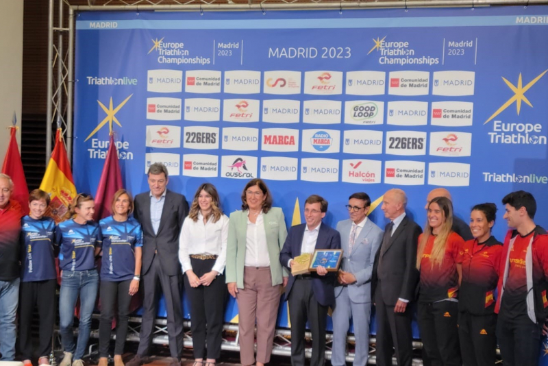 Presentación Triatlón Madrid