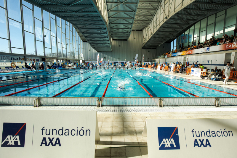 Imagen panorámica de una piscina